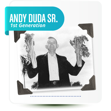 Andy Duda Sr. First Generation